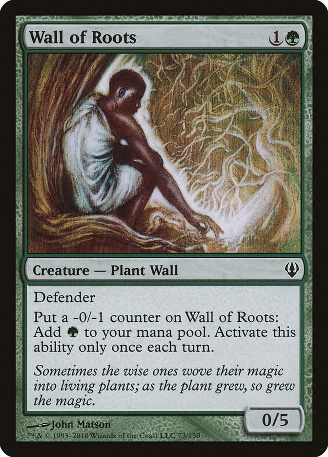 Wall of Roots 73 card from Archenemy