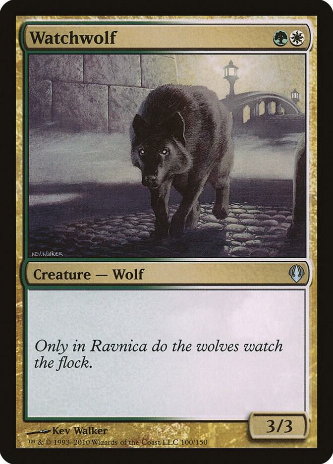 Watchwolf 100 card from Archenemy