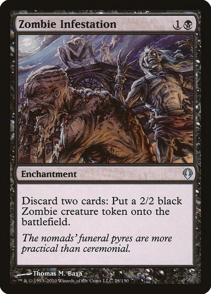 Zombie Infestation 28 card from Archenemy