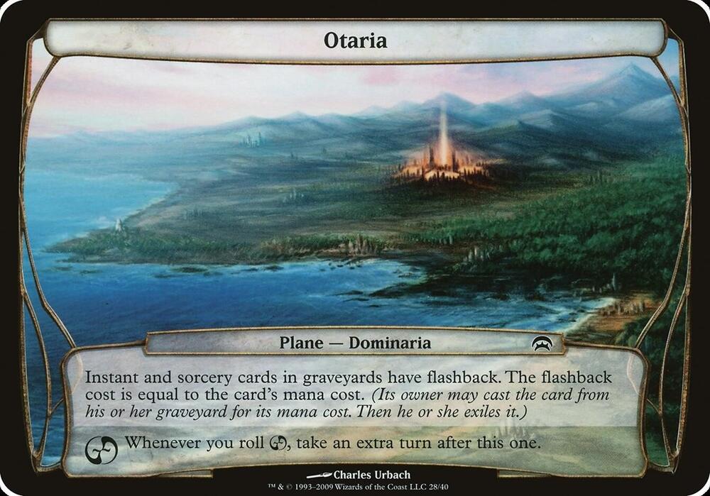 Otaria (Planechase) card from Oversize Cards