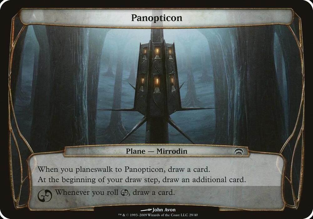 Panopticon (Planechase) card from Oversize Cards