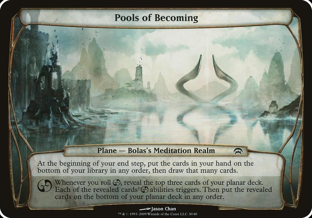 Pools of Becoming (Planechase) card from Oversize Cards