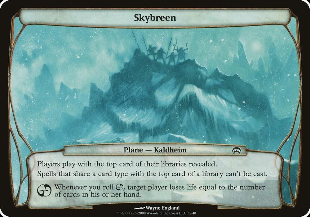 Skybreen (Planechase) card from Oversize Cards