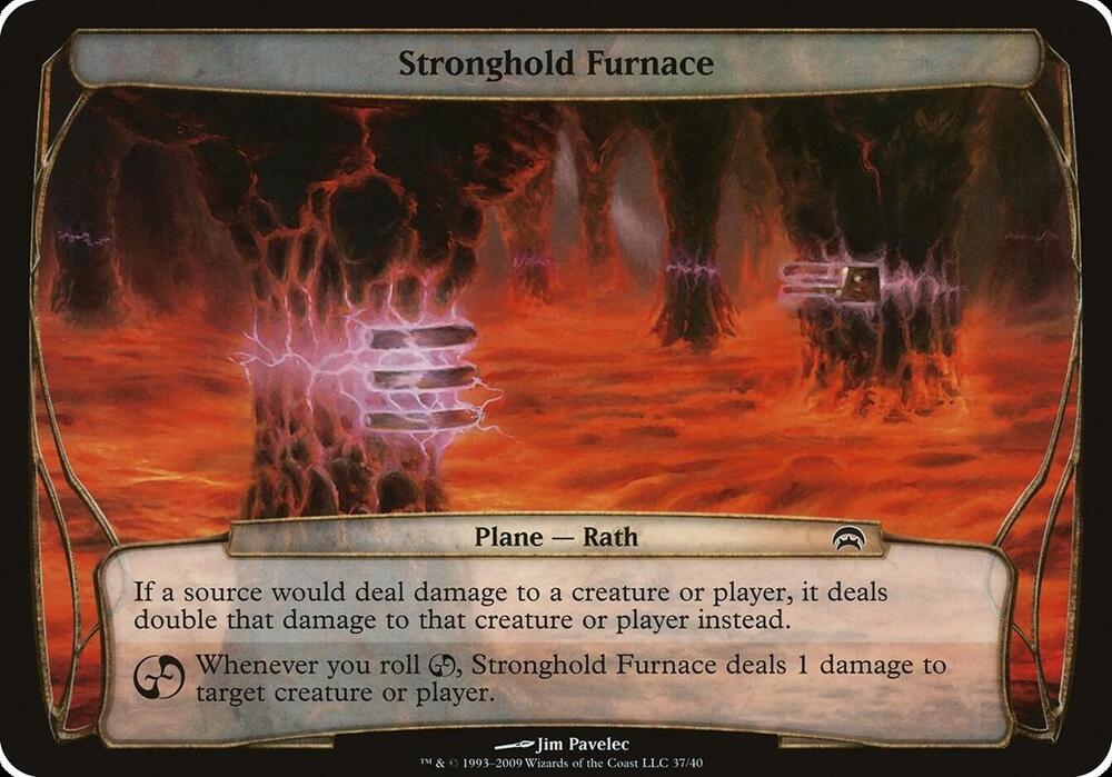 Stronghold Furnace (Planechase) card from Oversize Cards