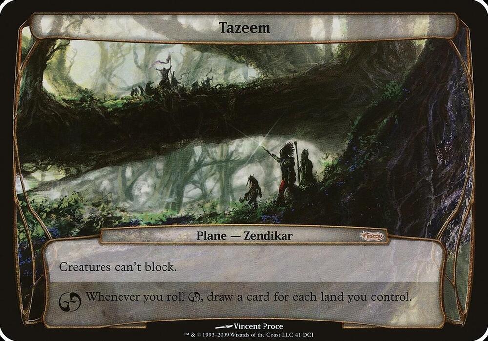 Tazeem (Release Event Promo) card from Oversize Cards