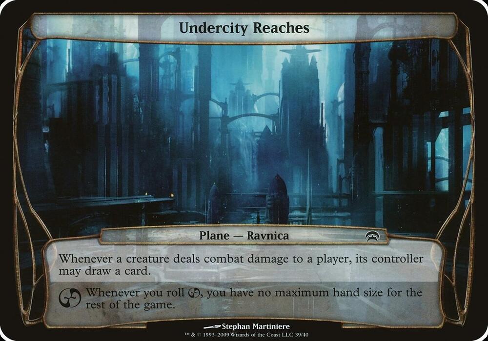 Undercity Reaches (Planechase) card from Oversize Cards
