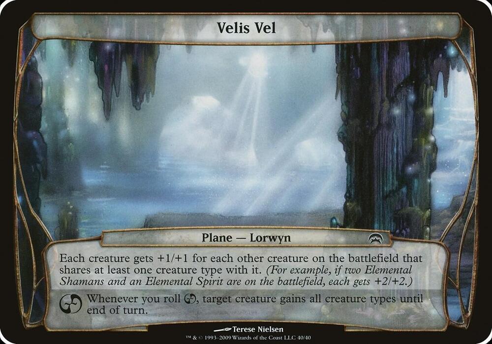Velis Vel (Planechase) card from Oversize Cards