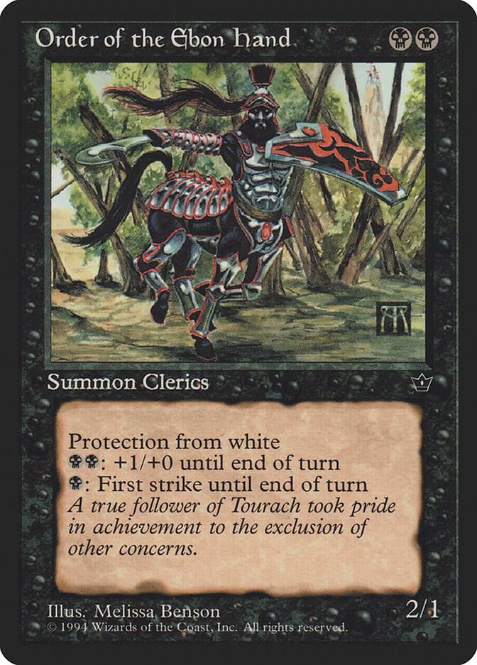 Order of the Ebon Hand (Benson) card from Fallen Empires