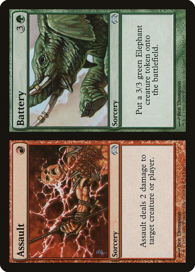 Assault // Battery 103 card from Planechase