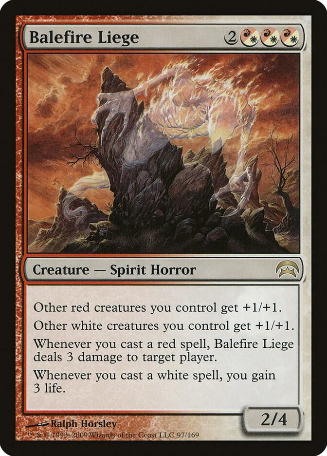 Balefire Liege 97 card from Planechase