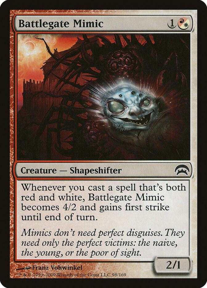 Battlegate Mimic 98 card from Planechase