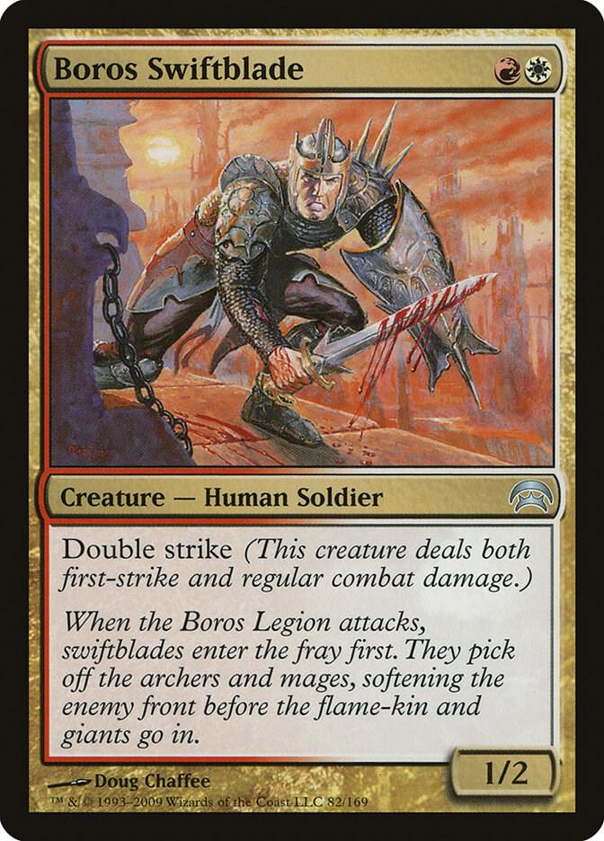 Boros Swiftblade 82 card from Planechase