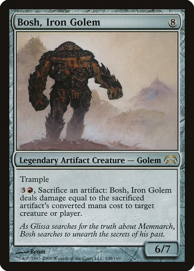Bosh, Iron Golem 108 card from Planechase