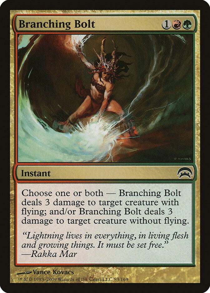 Branching Bolt 83 card from Planechase