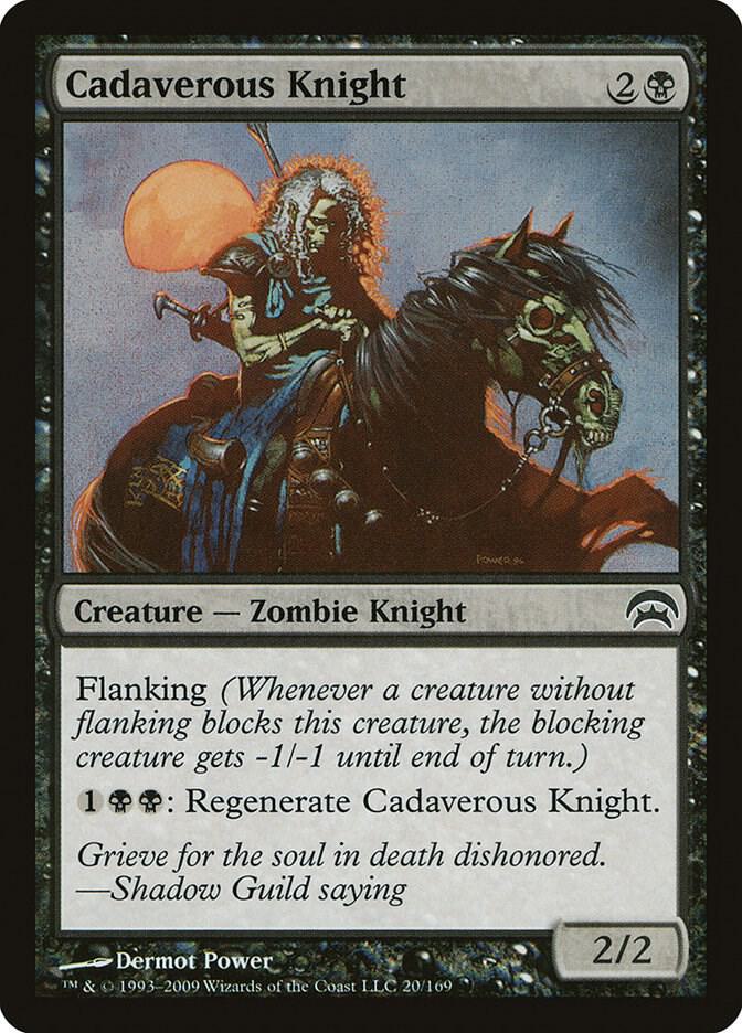 Cadaverous Knight 20 card from Planechase