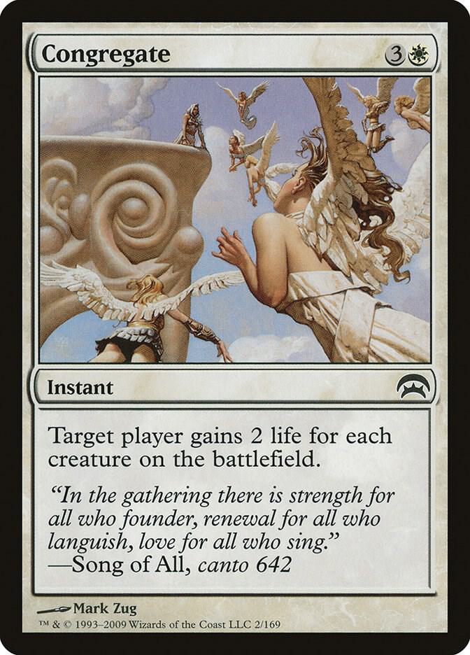 Congregate 2 card from Planechase