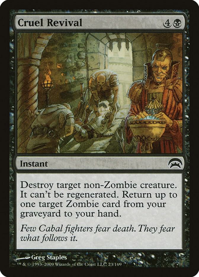 Cruel Revival 23 card from Planechase