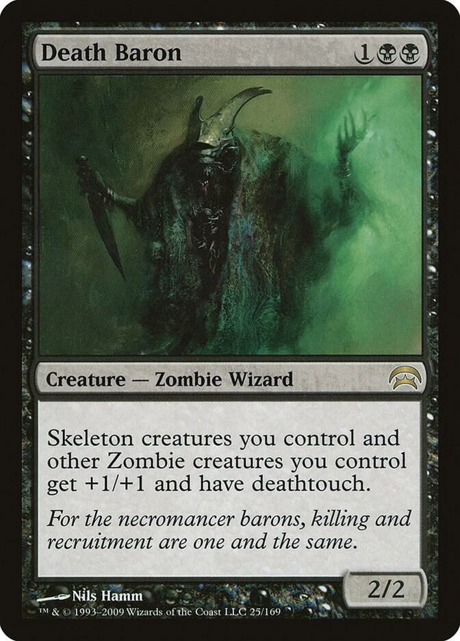 Death Baron 25 card from Planechase