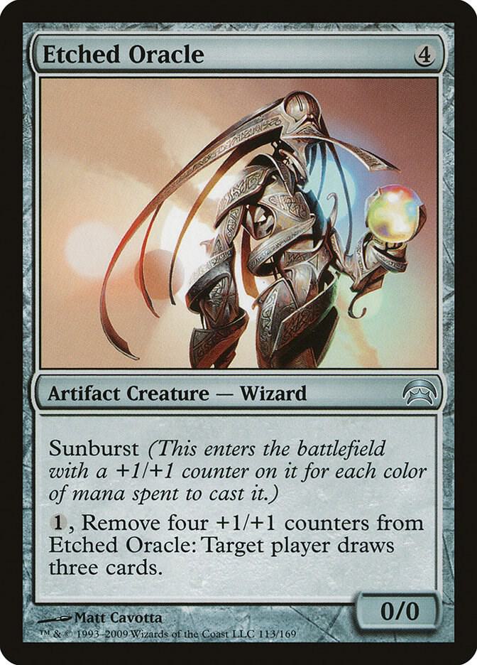 Etched Oracle 113 card from Planechase
