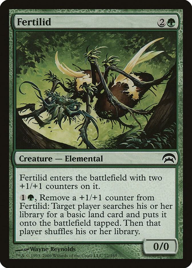 Fertilid 72 card from Planechase