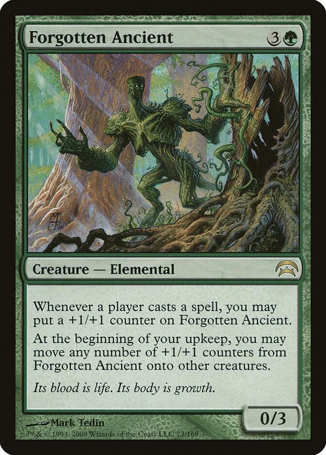 Forgotten Ancient 73 card from Planechase
