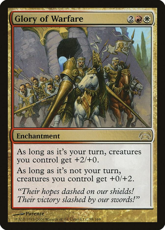 Glory of Warfare 88 card from Planechase