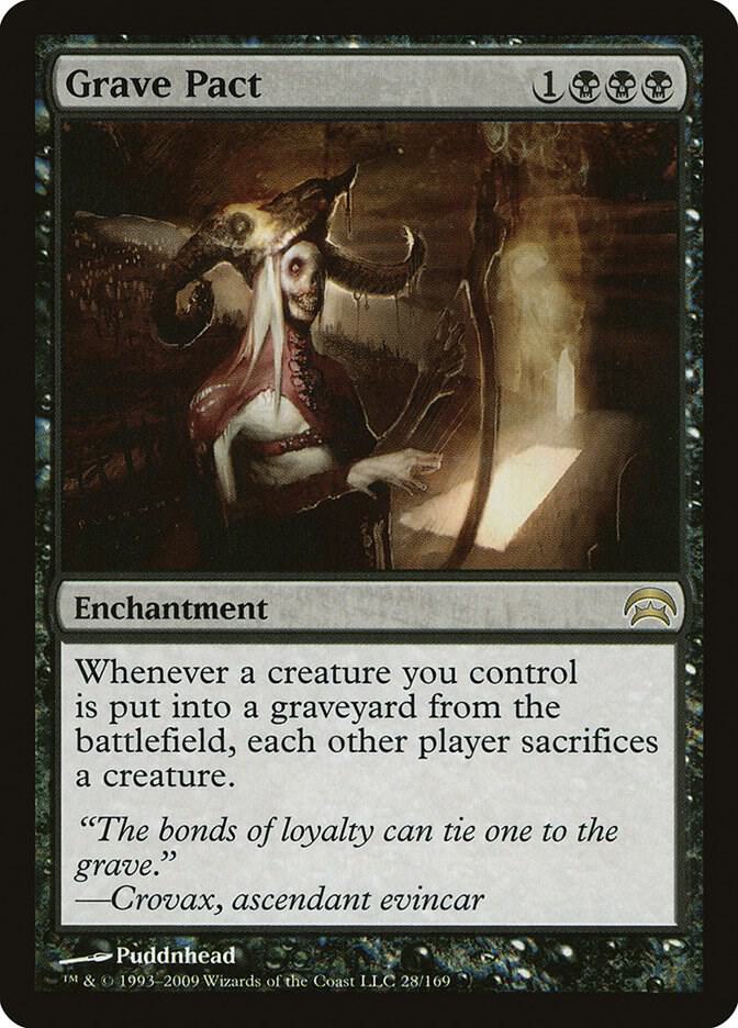 Grave Pact 28 card from Planechase