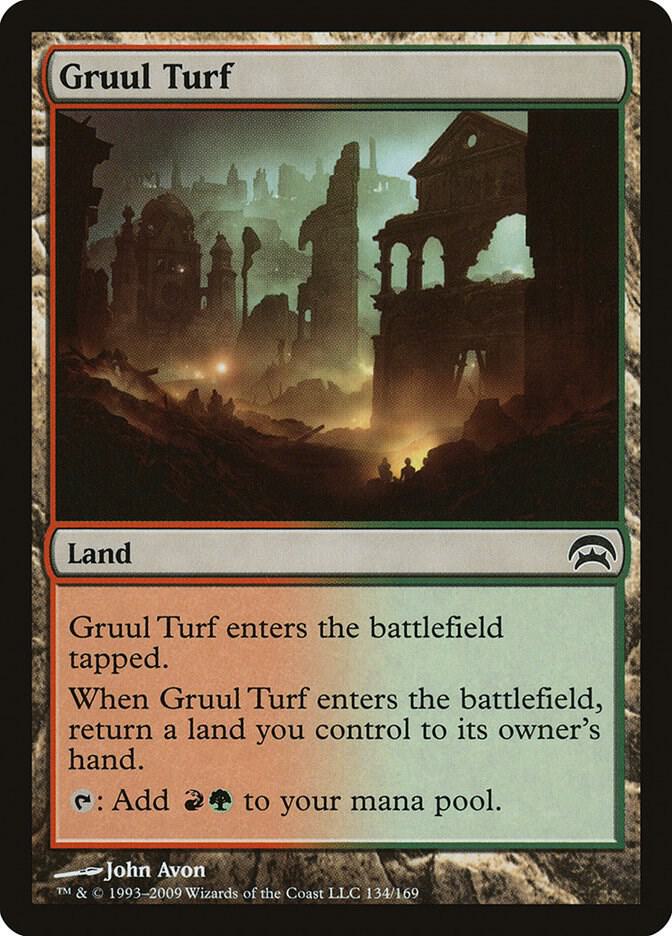 Gruul Turf 134 card from Planechase