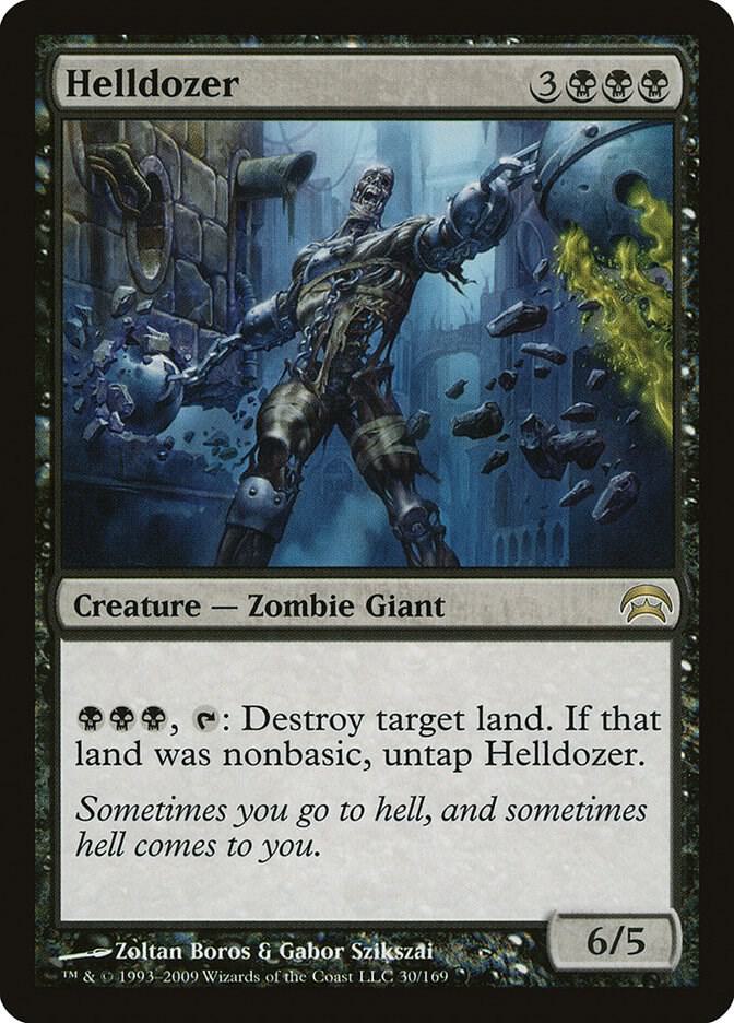Helldozer 30 card from Planechase