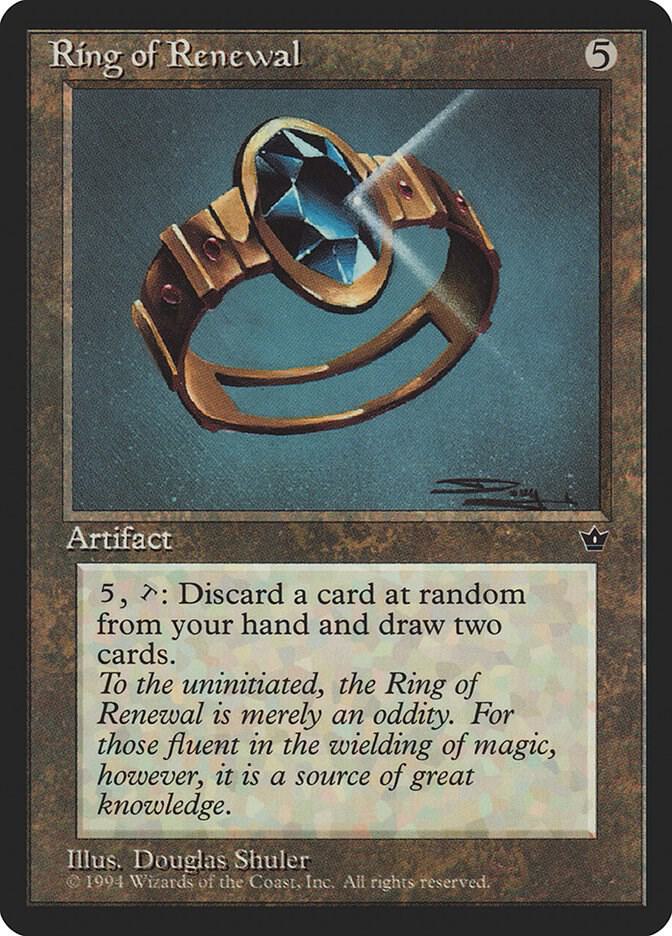 Ring of Renewal card from Fallen Empires