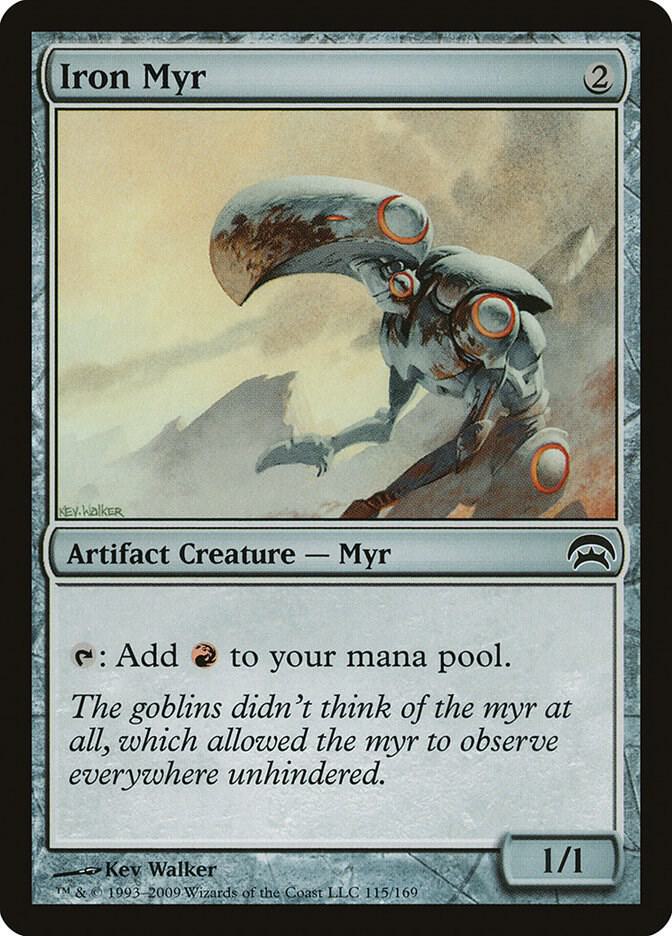 Iron Myr 115 card from Planechase
