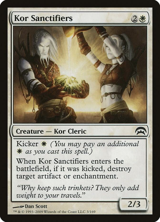 Kor Sanctifiers 3 card from Planechase