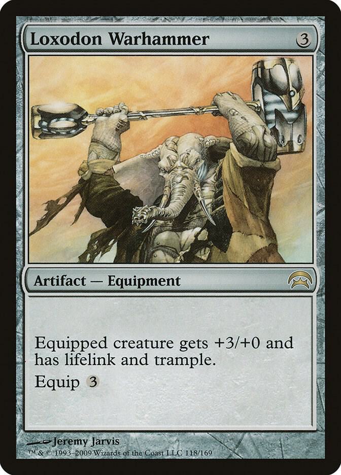 Loxodon Warhammer 118 card from Planechase