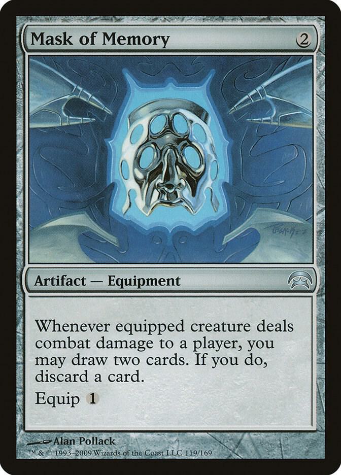 Mask of Memory 119 card from Planechase
