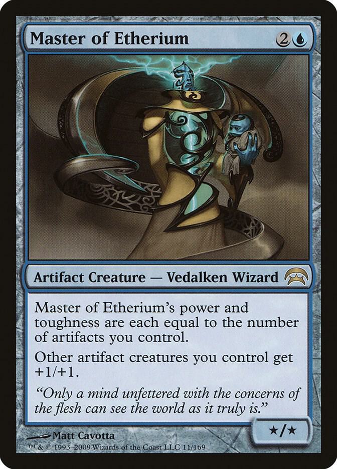 Master of Etherium 11 card from Planechase