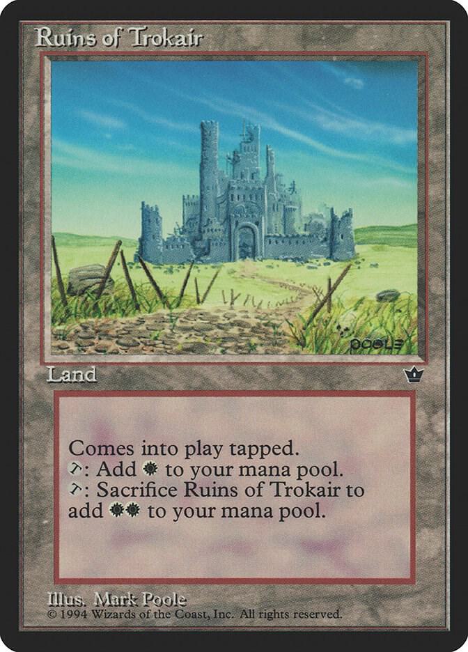 Ruins of Trokair card from Fallen Empires