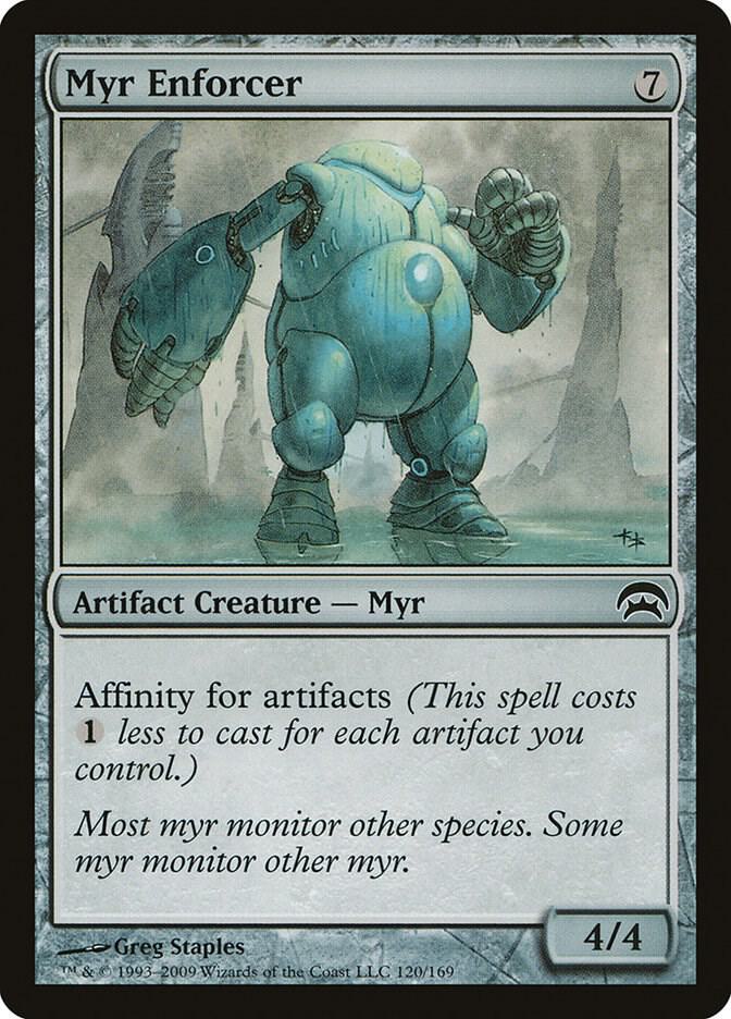 Myr Enforcer 120 card from Planechase