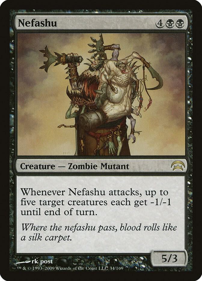 Nefashu 34 card from Planechase