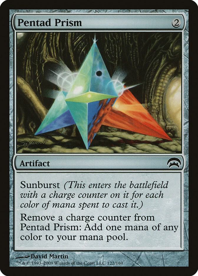 Pentad Prism 122 card from Planechase