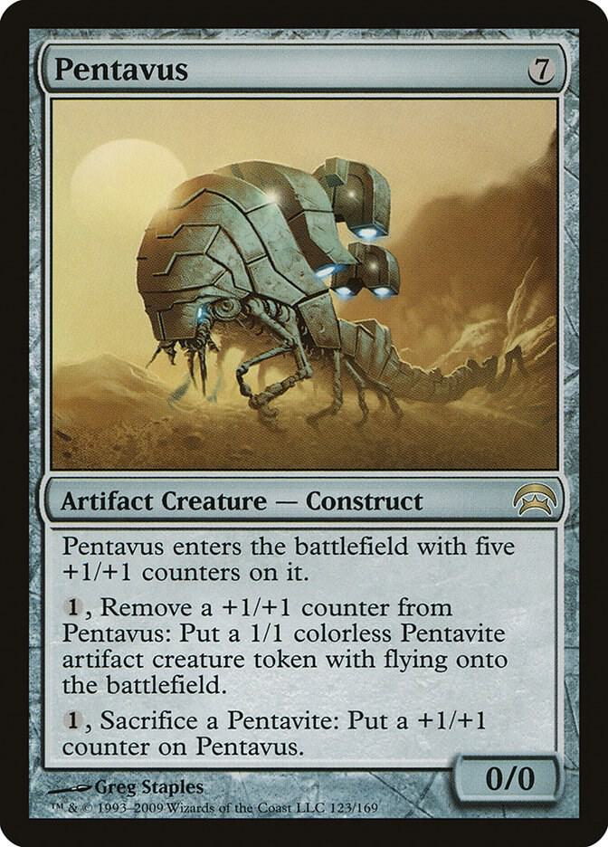 Pentavus 123 card from Planechase