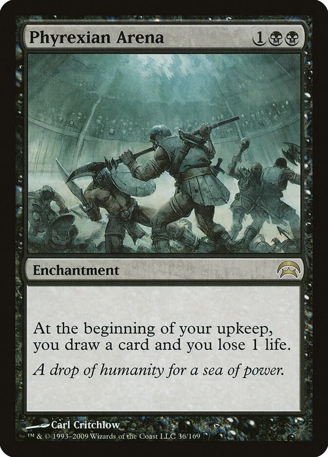 Phyrexian Arena 36 card from Planechase