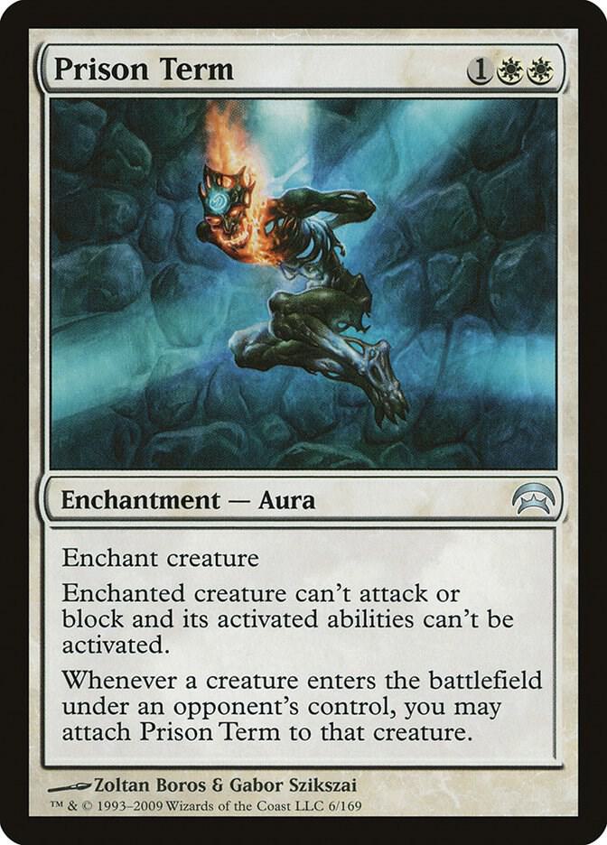 Prison Term 6 card from Planechase