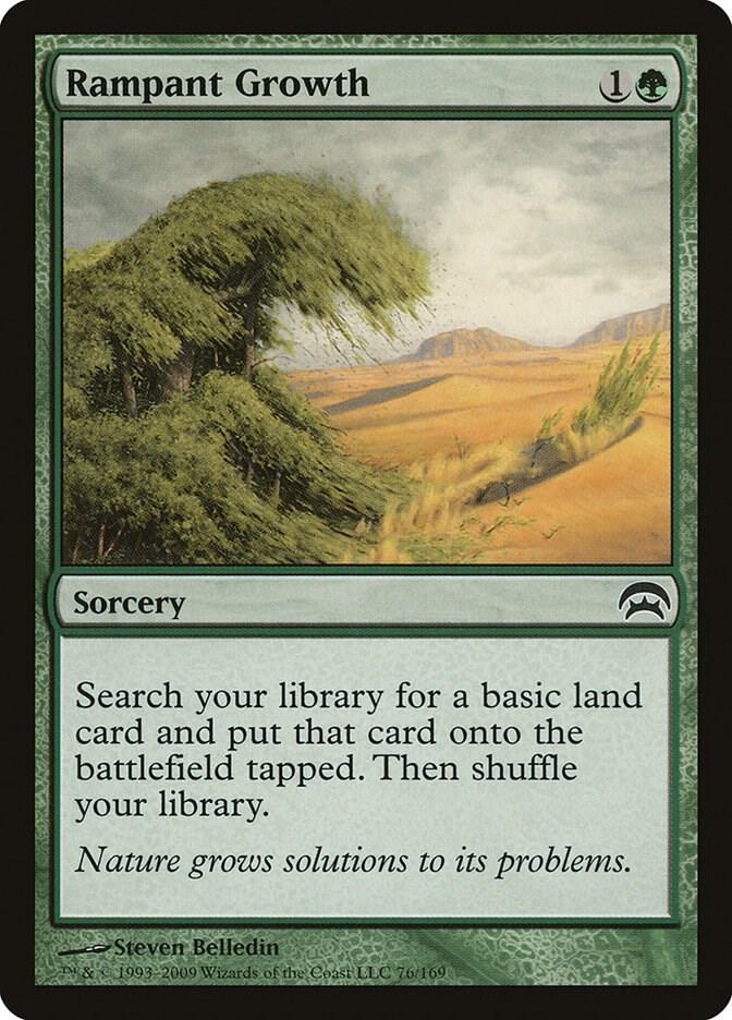Rampant Growth 76 card from Planechase