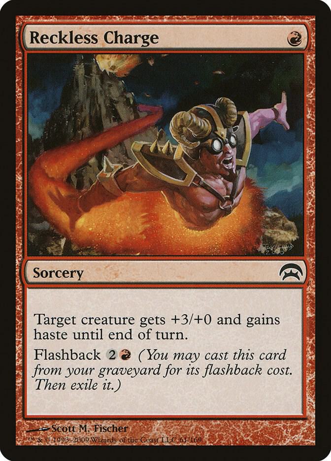 Reckless Charge 61 card from Planechase