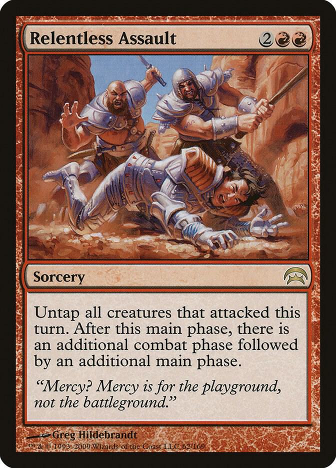 Relentless Assault 62 card from Planechase