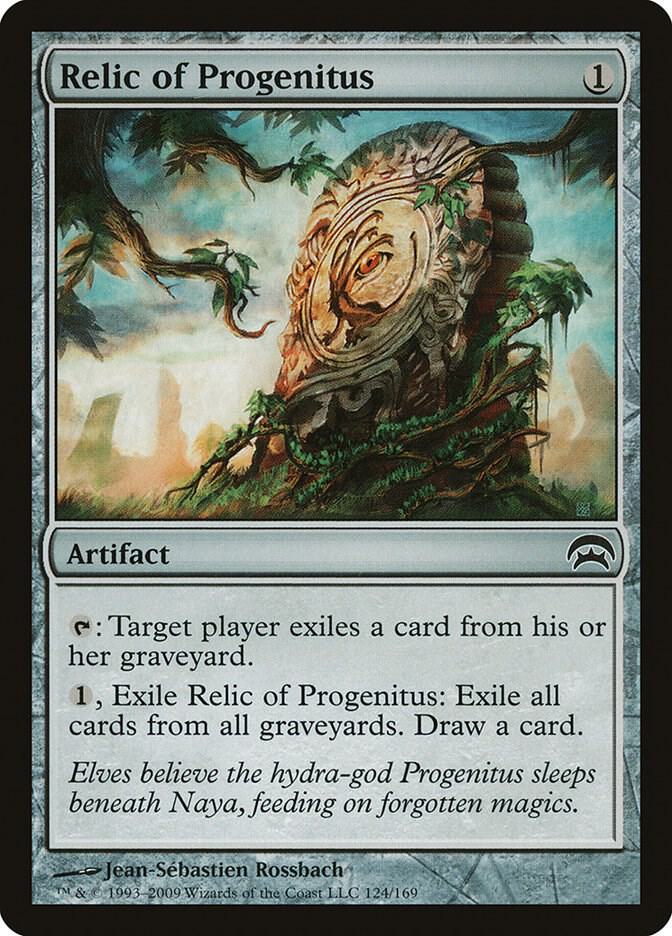 Relic of Progenitus 124 card from Planechase