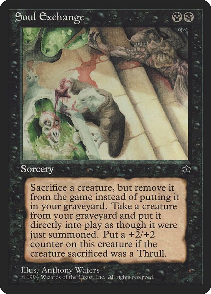 Soul Exchange card from Fallen Empires