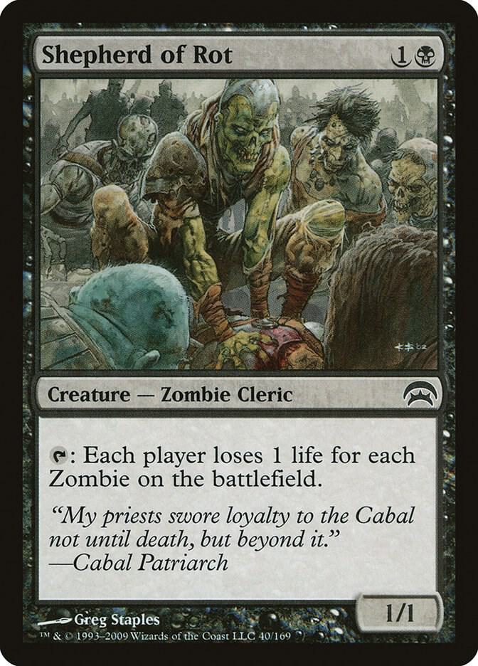 Shepherd of Rot 40 card from Planechase