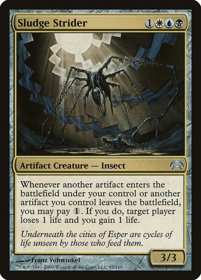 Sludge Strider 95 card from Planechase