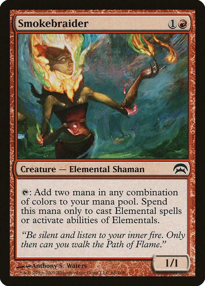 Smokebraider 66 card from Planechase